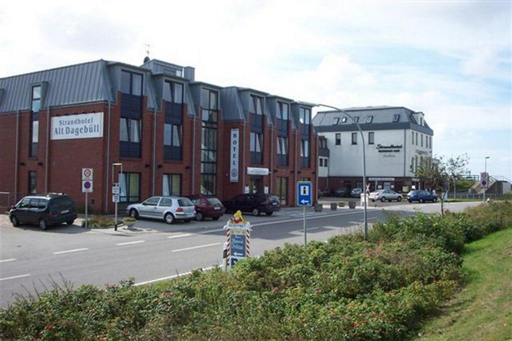 Strandhotel Dagebuell Direkt An Der Nordsee Exterior foto