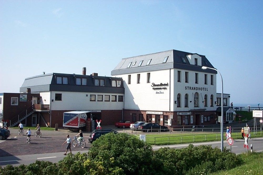 Strandhotel Dagebuell Direkt An Der Nordsee Exterior foto